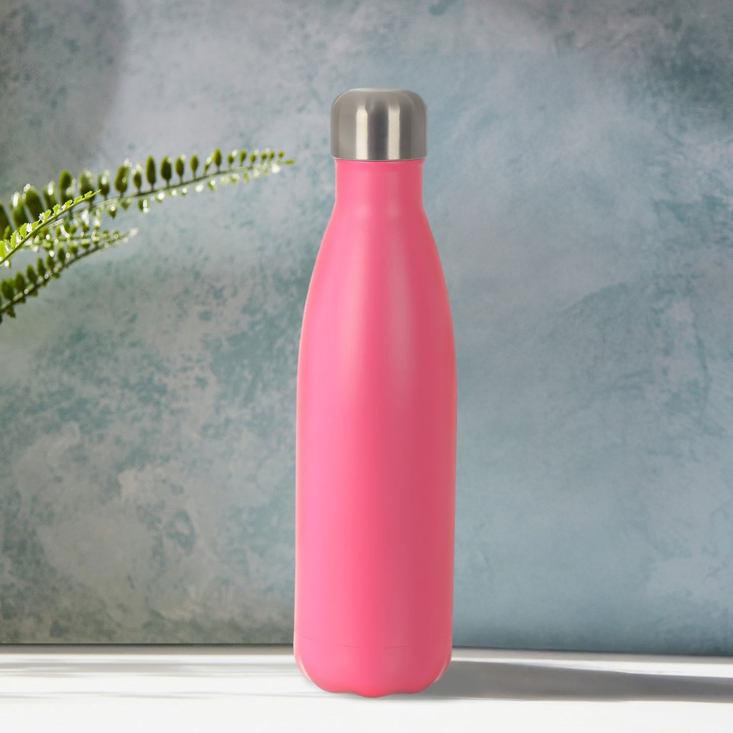 Pink 500ml Stainless Steel Insulated Vacuum-Water Bottle