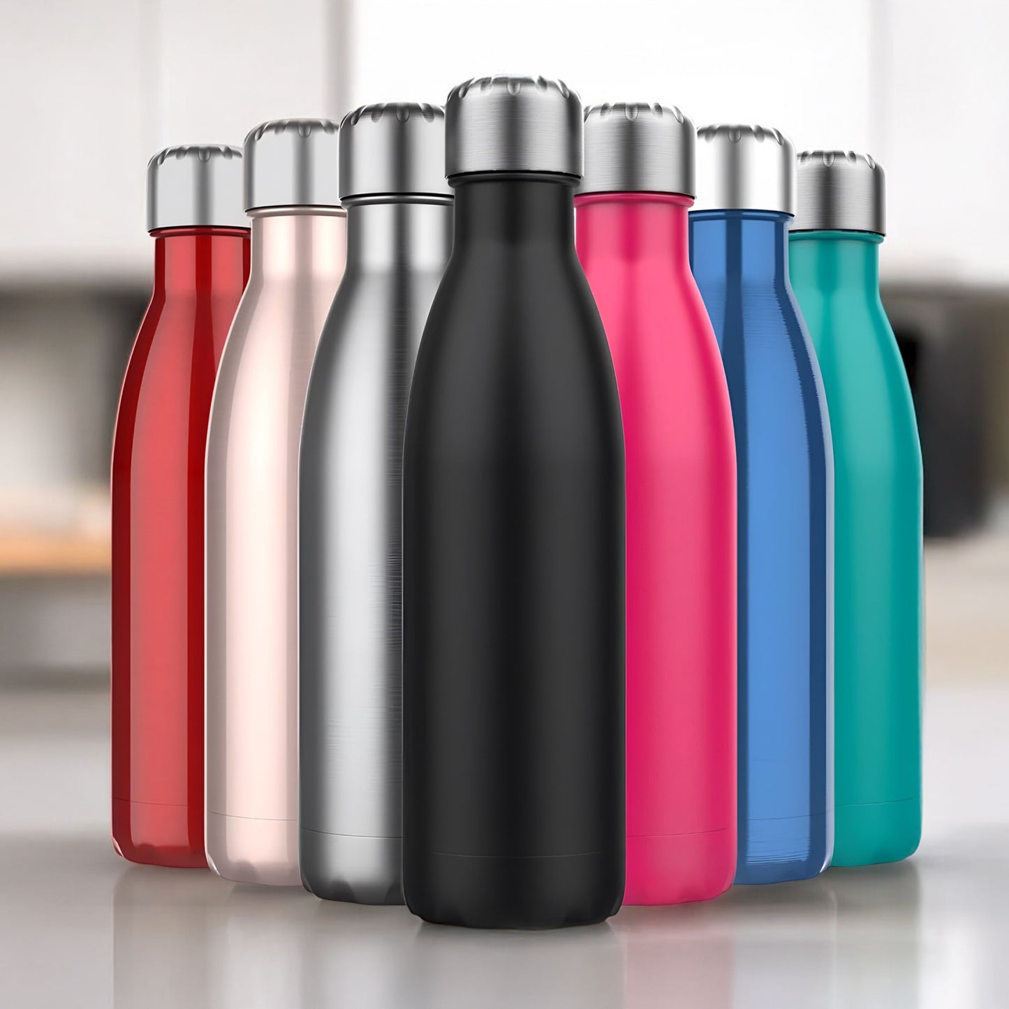500ml Stainless Steel Insulated Vacuum-Water Bottle