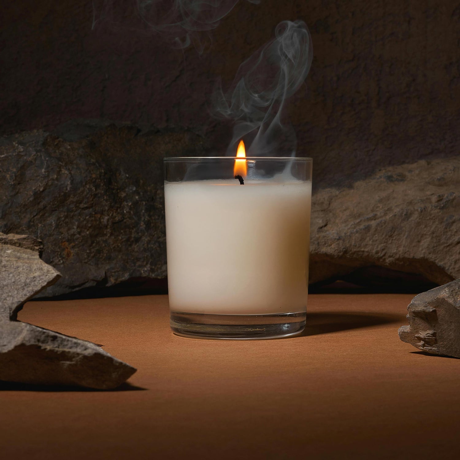 Candle Jar With bamboo Lid