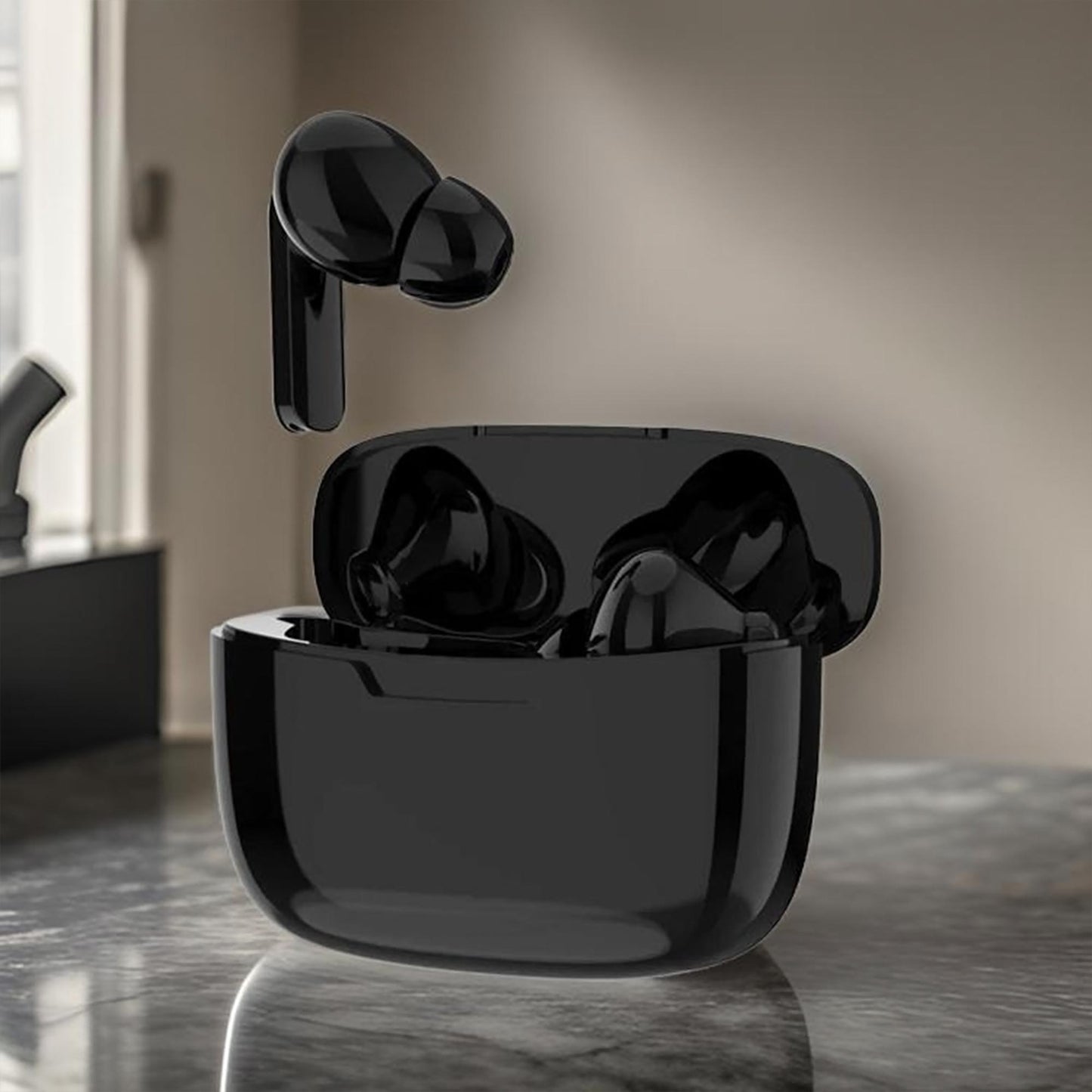 Black Y113 TWS Bluetooth Wireless Earbuds