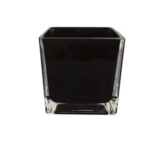 Square Candle Glass Candle Jar